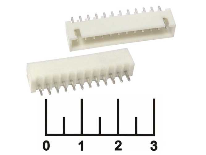Разъем 12pin штекер на плату шаг 2.54мм
