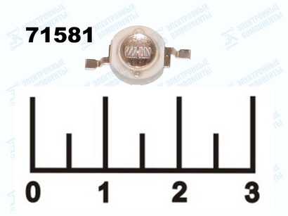 Светодиод LED 5W ультрафиолетовый KW-UV-5WS-A (365нм) (999у)