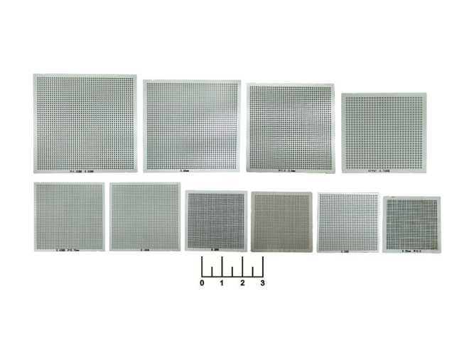 Трафарет для микросхем SMT SMD (10 штук)