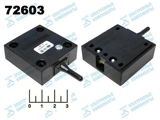 Кнопка 4313WD без фиксации на размыкание мебельная