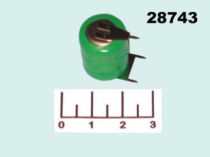 Аккумулятор 3.6V 0.08A 80BVHX3 GP (3 вывода) Ni-MH