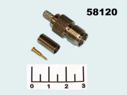 Разъем TNC гнездо реверс обжимной RG-58