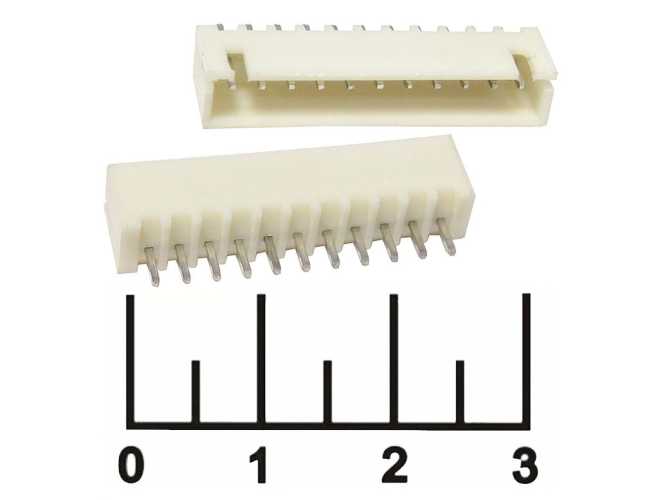 Разъем 11pin штекер на плату шаг 2.54мм