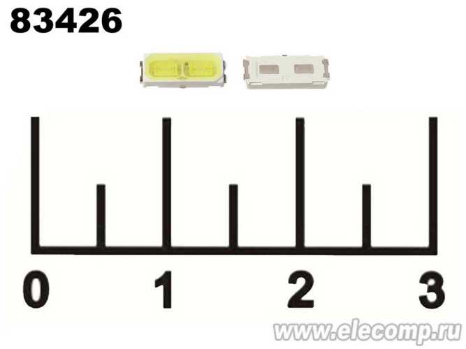 Светодиод LED 1W 6V 150mA (7030a) SMD
