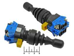 Джойстик 3-х позиционный без фиксации 4 контакта HKL-FW22