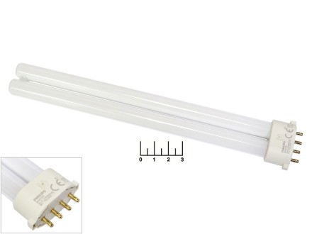 Лампа люминесцентная 11W 2G7 840 4000K белый Philips 4 контакта