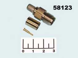Разъем TNC гнездо реверс обжимной RG-6
