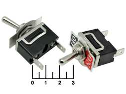 Тумблер 250/10 KN3C-101P(A) 2-х позиционный с фиксацией 2 контакта (клемма)