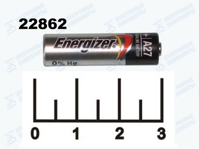 Батарейка 27A-12V Energizer Alkaline BL1/BL2