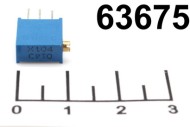 Резистор подстроечный 100 кОм 3296X-104 (+119)
