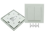 Выключатель электрический двухканальный TDM РВ (SQ1508-0215)