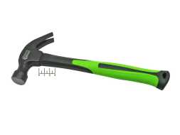 Молоток + гвоздодер 29см ON