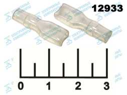 Кембрик на клемму 4.8мм прозрачный