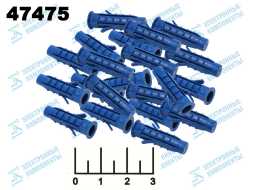 Дюбель пластмассовый с усом 6*25 (10 штук)