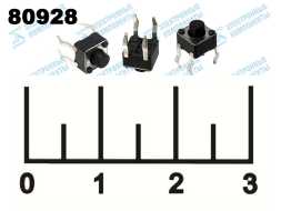 Кнопка тактовая 4.5*4.5*4.3 (S1227)