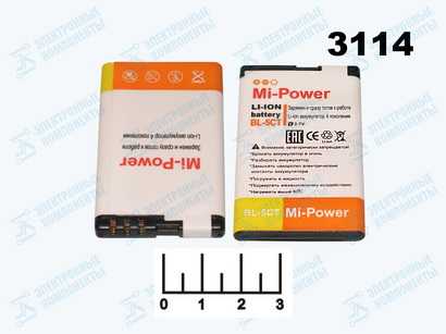 Аккумулятор Nokia BL-5CT Mi-Power (291-3060)