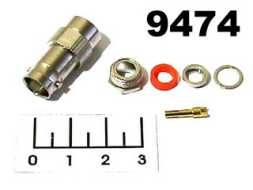 Разъем BNC гнездо под пайку RG-58 125A