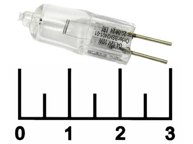 Лампа КГМ 12V 10W G4 Эра прозрачная