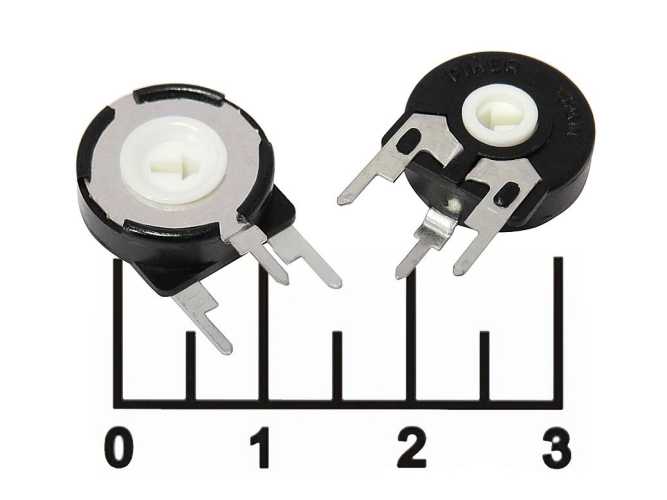 Резистор подстроечный 1 кОм PT15LH (+109)