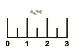 Саморез 1.4*4мм (1 штука)