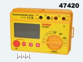 Прибор EM-480A измеритель сопротивления изоляции