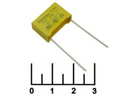 Конденсатор CAP MKP X2 0.10 мкФ 310В 0.10/310V (330685)