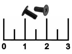 Винт для ноутбука М3*7мм черный (1 штука)