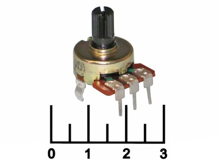 Резистор переменный 50 кОм B R1615N (4553) (+70)