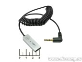 Bluetooth стерео ресивер 5.0 3.5мм Jack + USB витой OT-PCB15