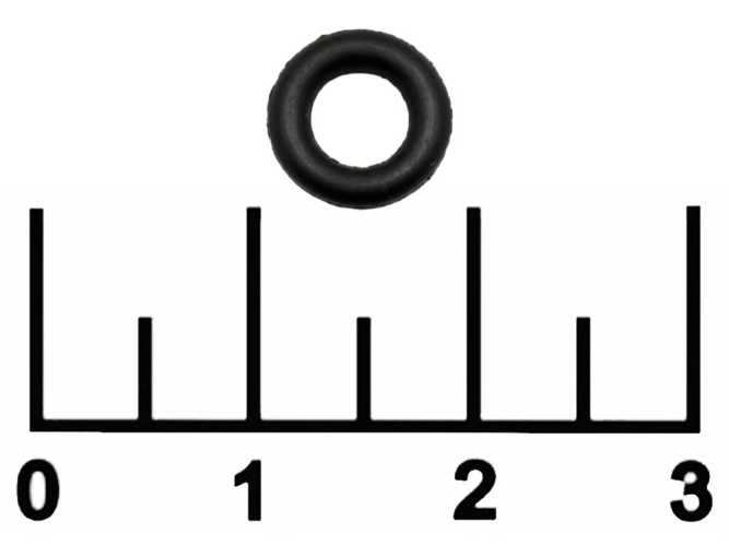 Кольцо уплотнительное резиновое 4.5*2мм черное