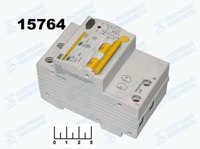 Дифавтомат 16A/30мA 1П+N АД-12М ИЭК с защитой от повышенного напряжения