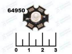 Светодиод LED 1W синий LXHL-B1S