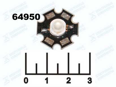 Светодиод LED 1W синий LXHL-B1S