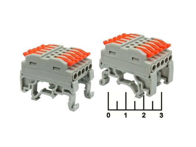 Клеммник на DIN-рейку 5/5 CMK 222-425D (KV223)