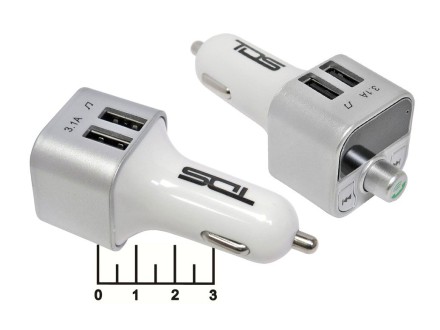 Модулятор MP3/FM/USB + bluetooth 5V 3.1A (TS-CAF06)