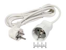 Удлинитель электрический 1/3м с землей Universal (ПВС 3*1) (max-13A)