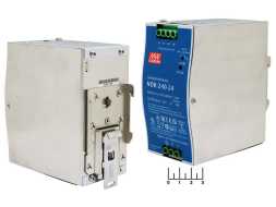 Блок питания 24V 10A NDR-240-24 на DIN-рейку