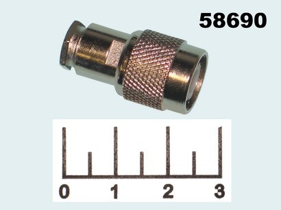 Разъем TNC штекер под пайку RG-58 (406A)