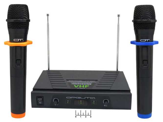 Микрофон Орбита OT-ERM12 беспроводной (2 микрофона)