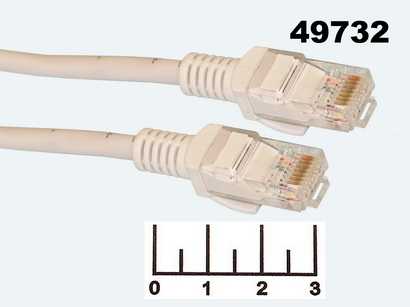 Шнур 8P8C-8P8C (RJ-45) 5м Cablexpert (патч-корд) (UTP) (PP12-5)