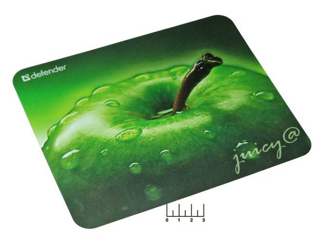 Коврик для мышки 22*18*0.04см в ассортимете (лимон,яблоко)