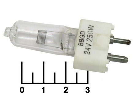 Лампа КГМ 24V 250W