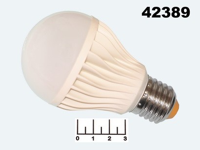 Лампа светодиодная 220V 10W E27 2700K белый теплый A60 Космос
