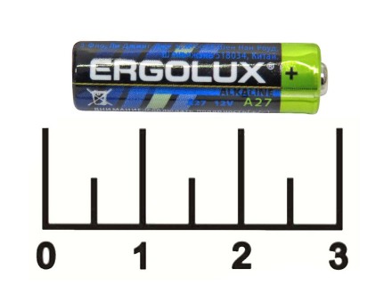 Батарейка 27A-12V Ergolux Alkaline