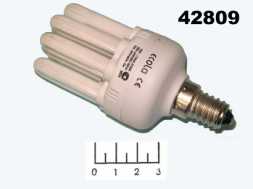 Лампа энергосберегающая 6U 15W E14 2700K белый теплый mini Ecola (44*100) R4SW15ECG