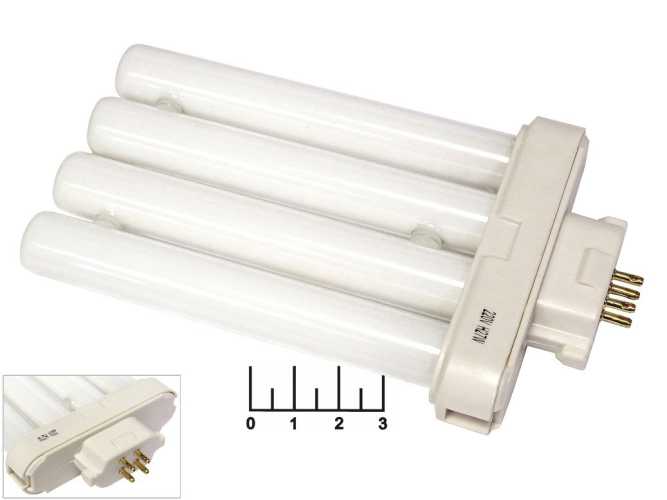 Лампа люминесцентная 27W GX10Q 6400K белый холодный 4 контакта YDW27-2H Bolitong