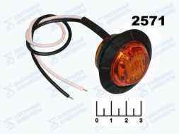 Указатель габарита 12V оранжевый 6 светодиодов