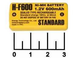 Аккумулятор 1.2V 0.6A H-F600