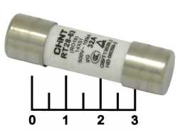 Вставка плавкая керамическая R016 RT28-63 32A 14*51 (предохранитель) Chint