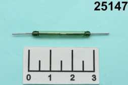Геркон 3.8*28мм 2pin 0.1A/110V 1.5W МКА-27601 (запоминающий)